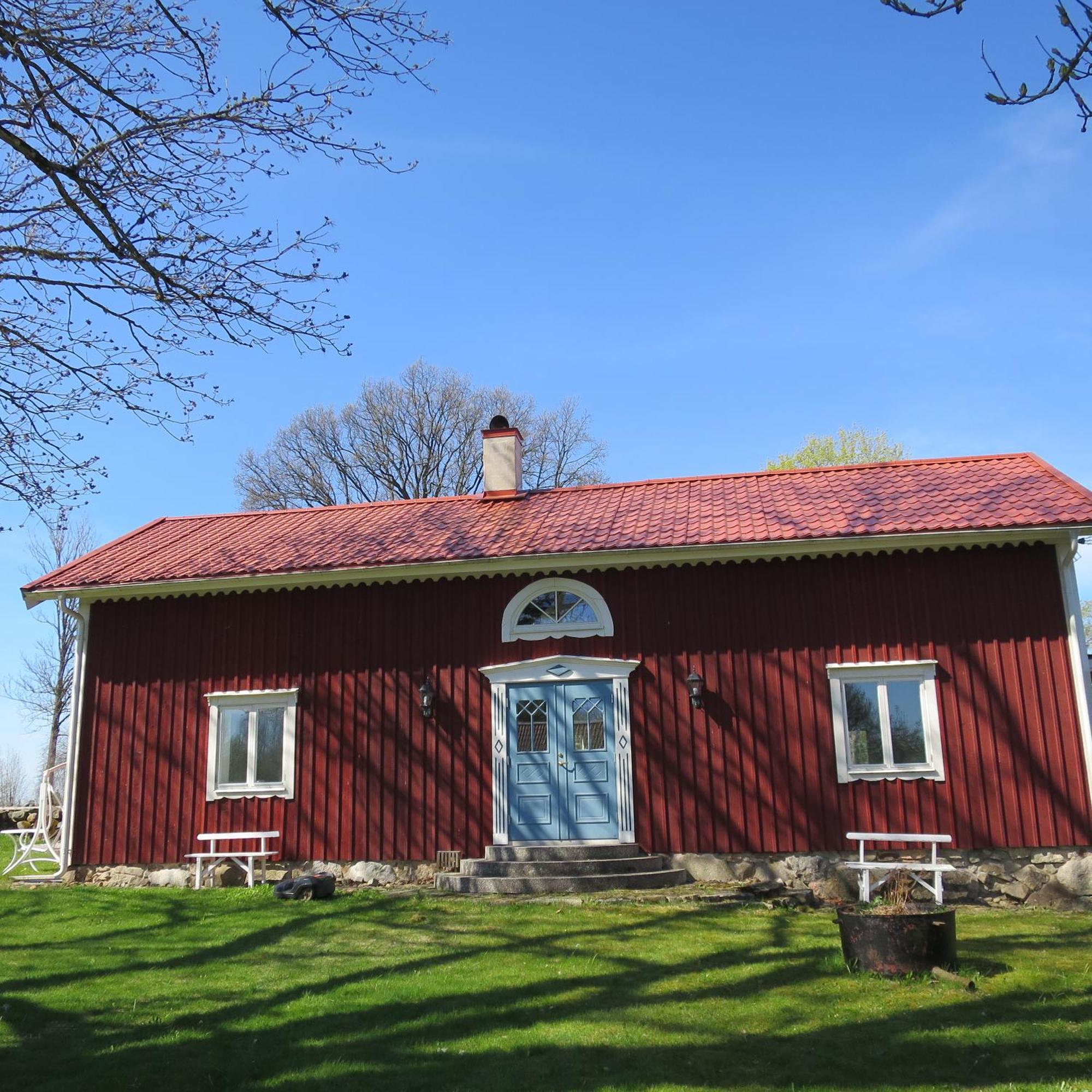 Huldas Gard Villa Med Sjaelvhushall Kumla  Dış mekan fotoğraf